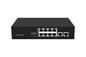RoHS Network Industrial Ethernet Switch 10 Port 1000M Uplink AI For Financial